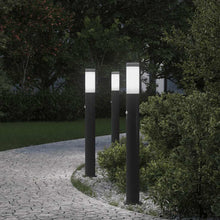Bolderverlichting met sensor 3 stuks 80 cm RVS IP44