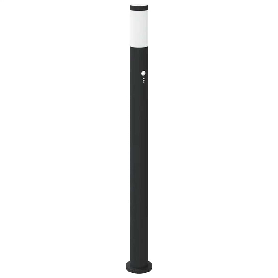 Bolderverlichting met sensor 110 cm roestvrij staal IP44