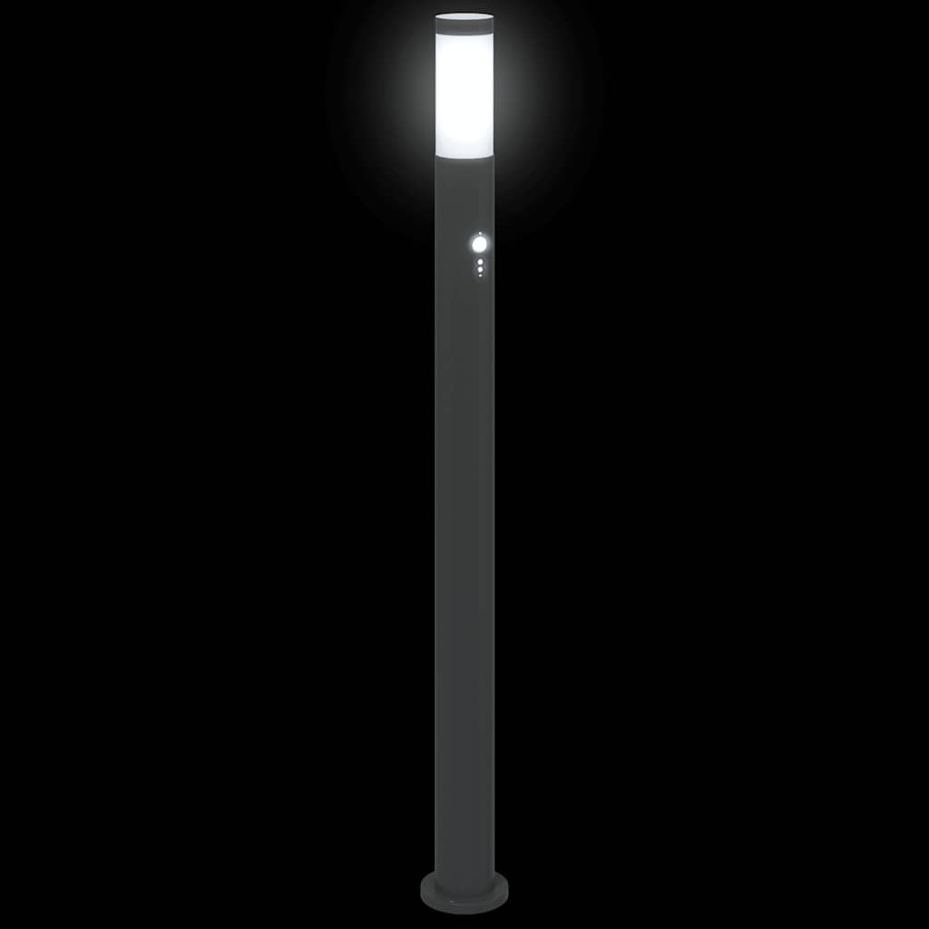 Bolderverlichting met sensor 110 cm roestvrij staal IP44