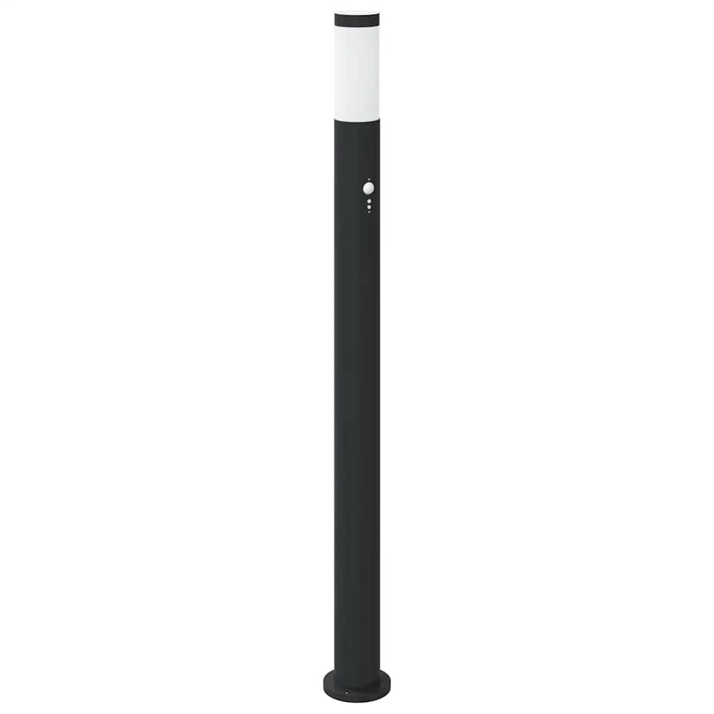 Bolderverlichting met sensor 3 stuks 110 cm RVS IP44
