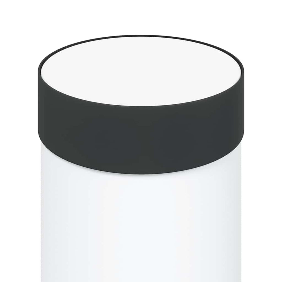 Bolderverlichting met stopcontact 3 stuks 80 cm roestvrij staal IP44