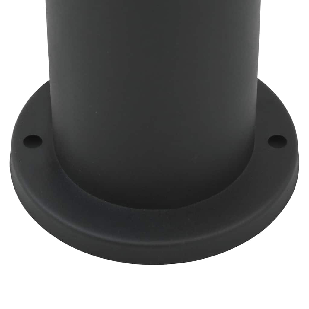 Bolderverlichting met stopcontact 3 stuks 80 cm roestvrij staal IP44