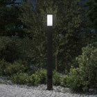 Bolderarmatuur met stopcontact 110 cm RVS IP44