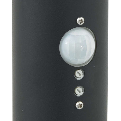 Bolderverlichting met sensor en stopcontact 3 stuks 110 cm roestvrij staal IP44