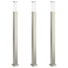 Bolderverlichting 3 stuks 110 cm RVS IP44