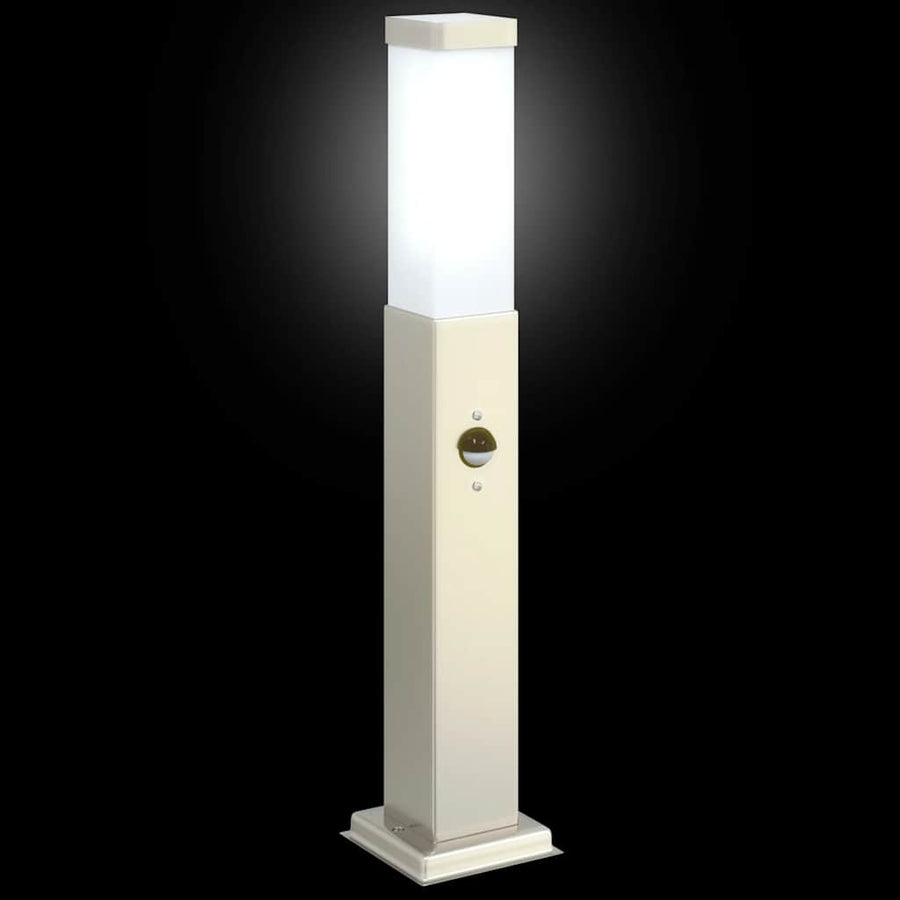 Bolderverlichting met sensor 3 stuks 50 cm RVS IP44