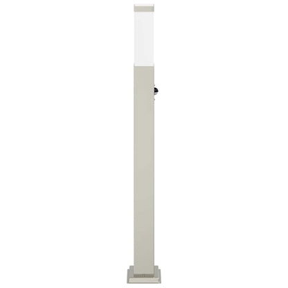 Bolderverlichting met sensor 80 cm RVS IP44