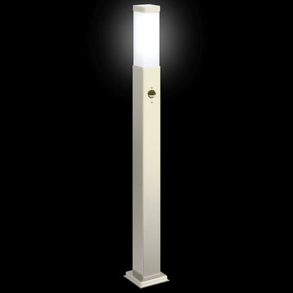 Bolderverlichting met sensor 80 cm RVS IP44