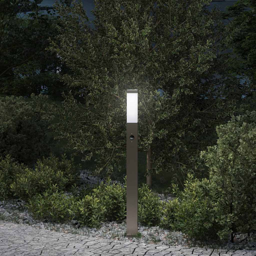 Bolderverlichting met sensor 80 cm RVS IP44