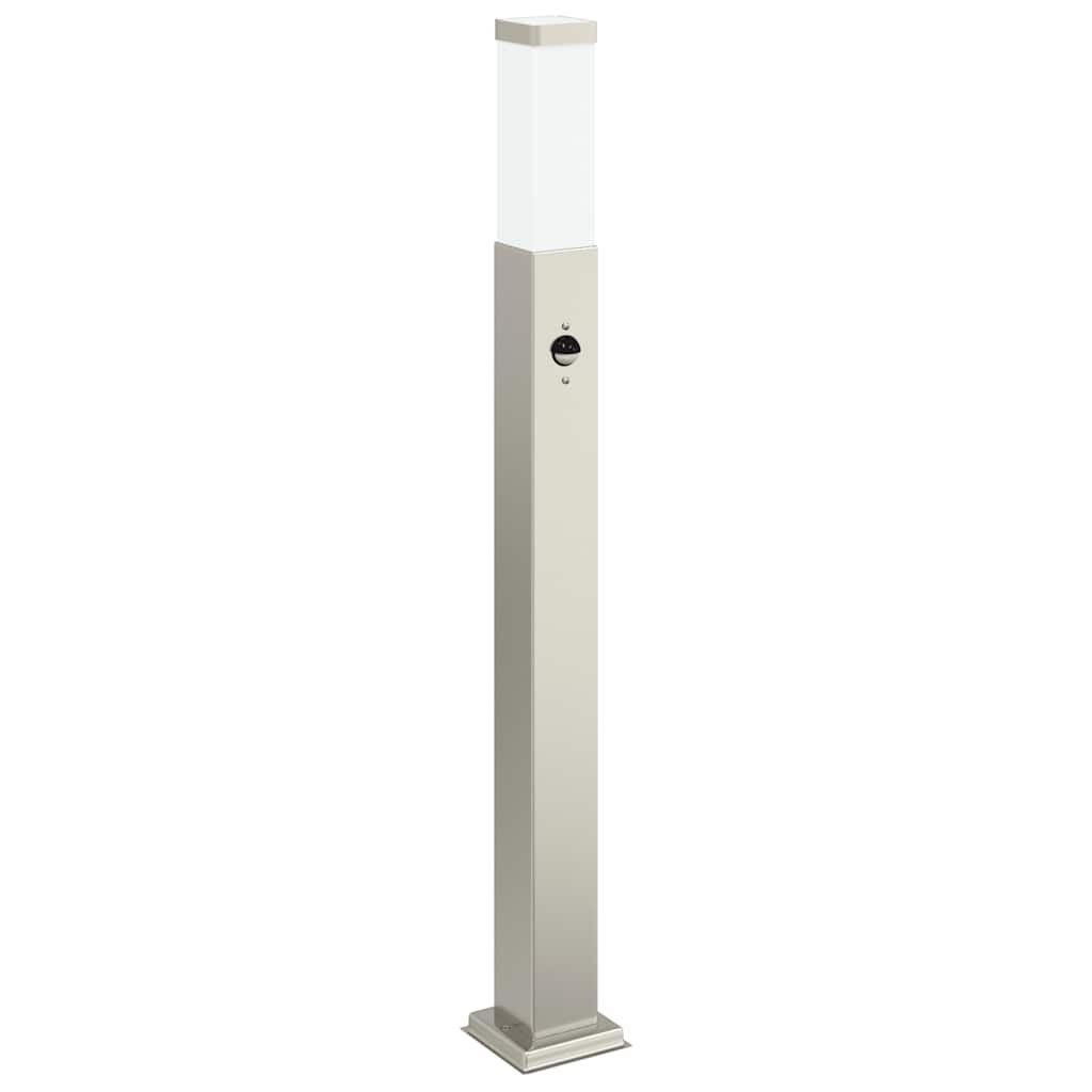 Bolderverlichting met sensor 3 stuks 80 cm RVS IP44
