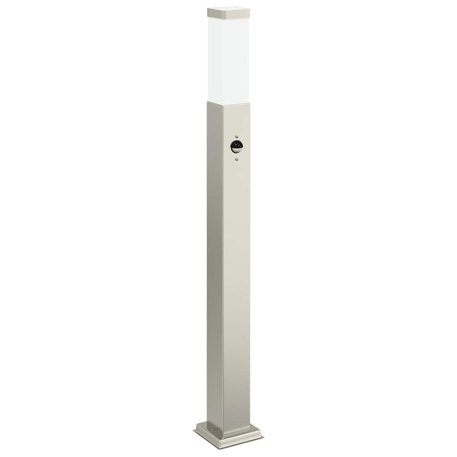 Bolderverlichting met sensor 3 stuks 80 cm RVS IP44