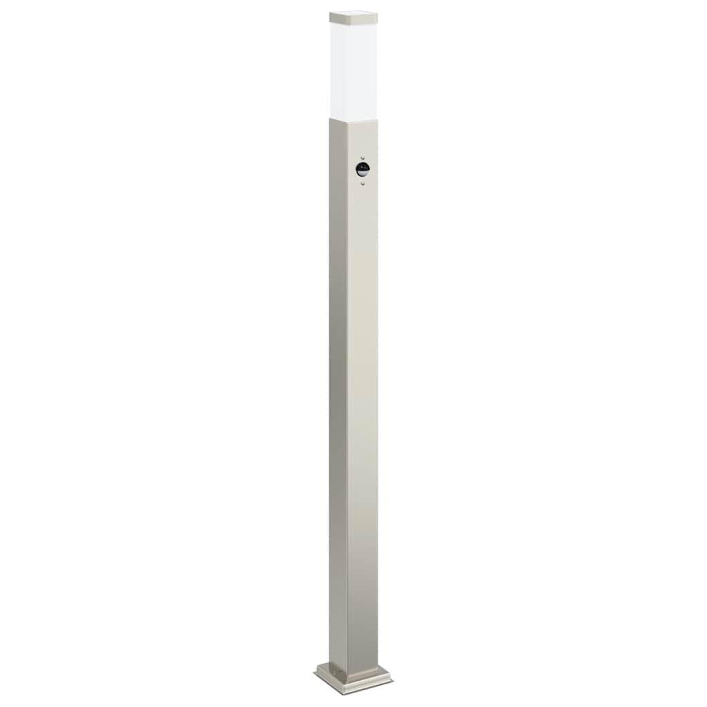 Bolderverlichting met sensor 110 cm roestvrij staal IP44
