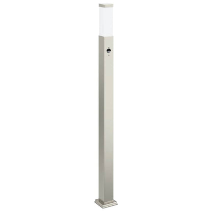 Bolderverlichting met sensor 110 cm roestvrij staal IP44