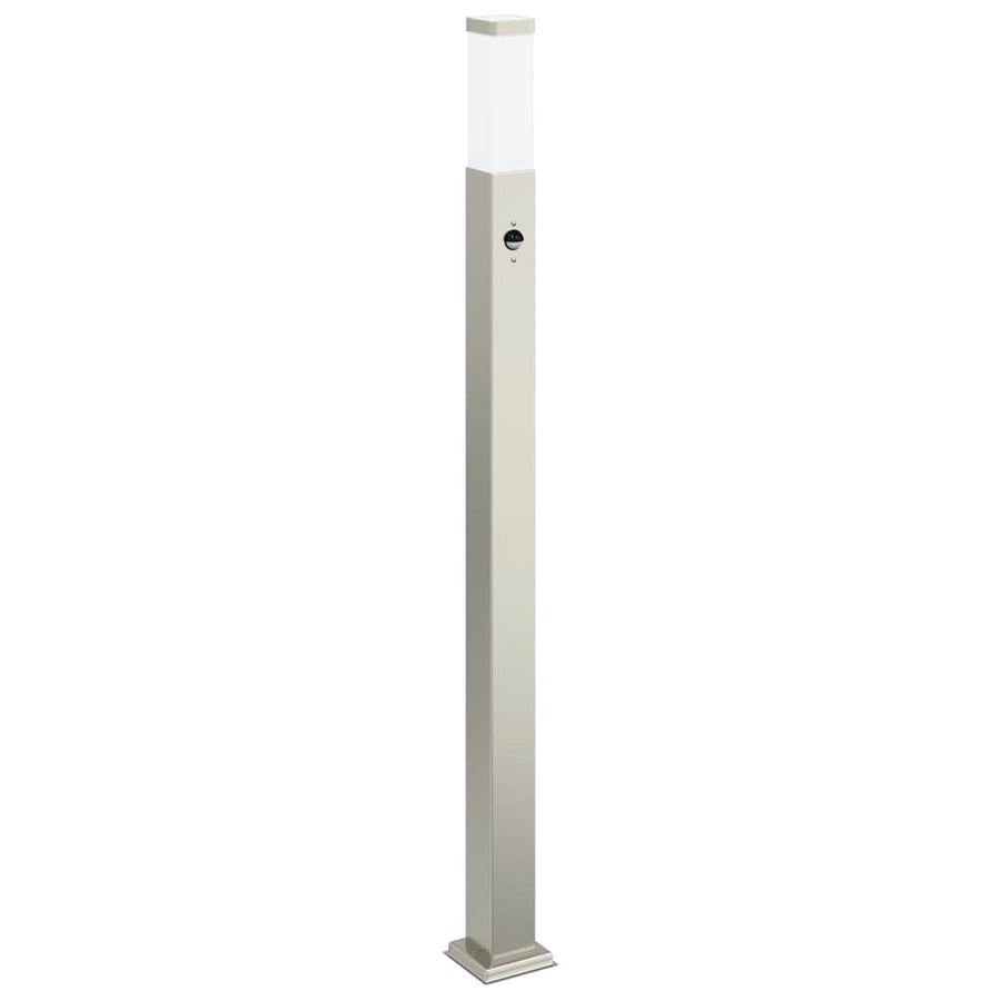 Bolderverlichting met sensor 110 cm roestvrij staal IP44