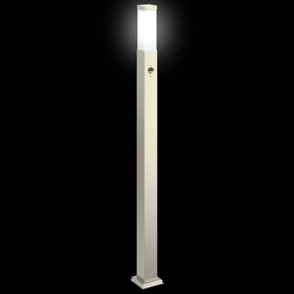 Bolderverlichting met sensor 110 cm roestvrij staal IP44