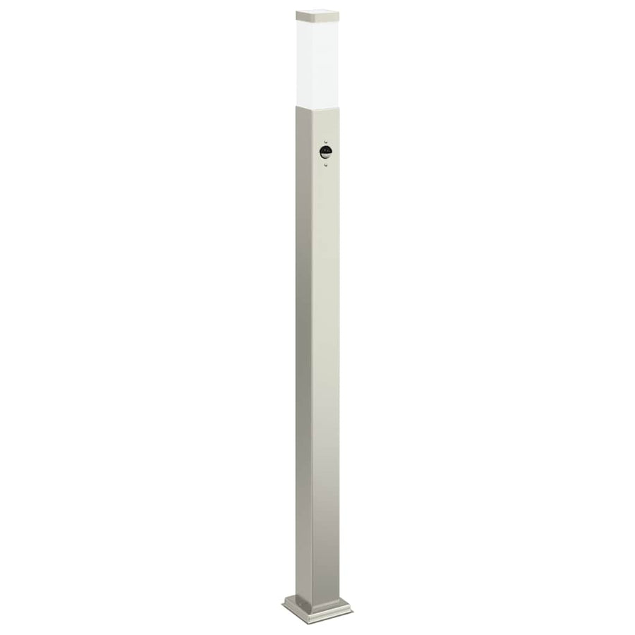 Bolderverlichting met sensor 3 stuks 110 cm RVS IP44
