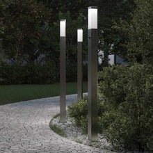 Bolderverlichting met sensor 3 stuks 110 cm RVS IP44