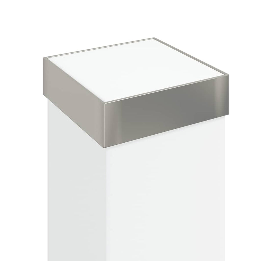 Bolderarmatuur met stopcontact 50 cm RVS IP44