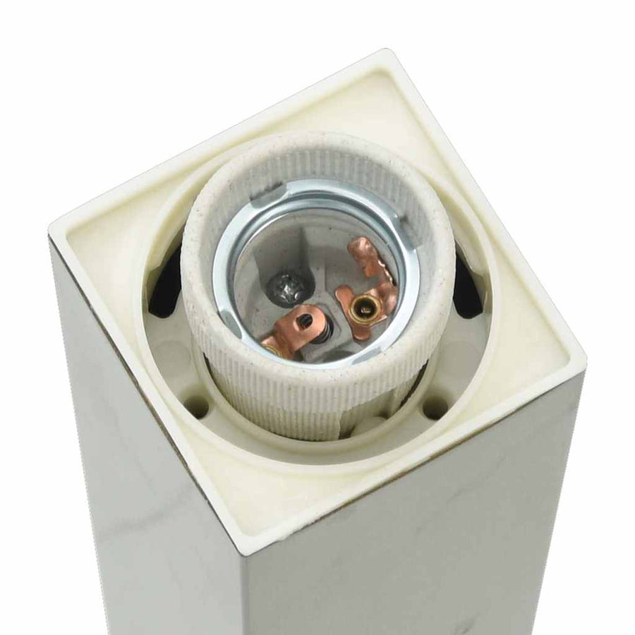 Bolderarmatuur met stopcontact 80 cm RVS IP44