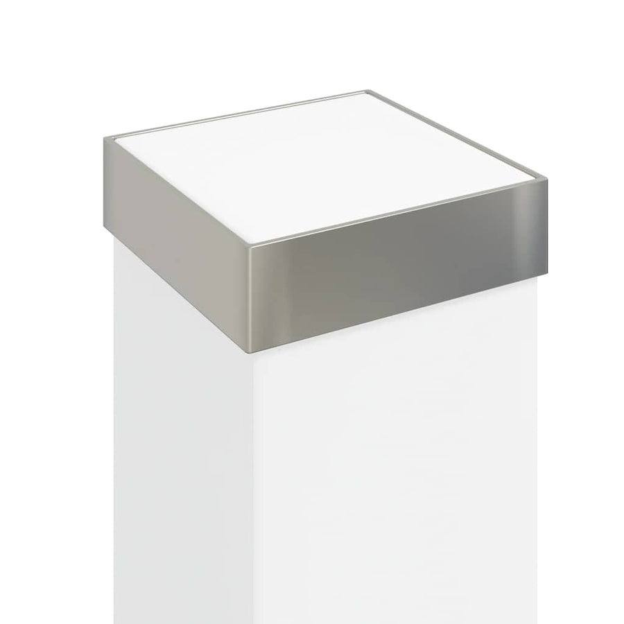 Bolderverlichting met sensor en stopcontact 3 stuks 50 cm roestvrij staal IP44
