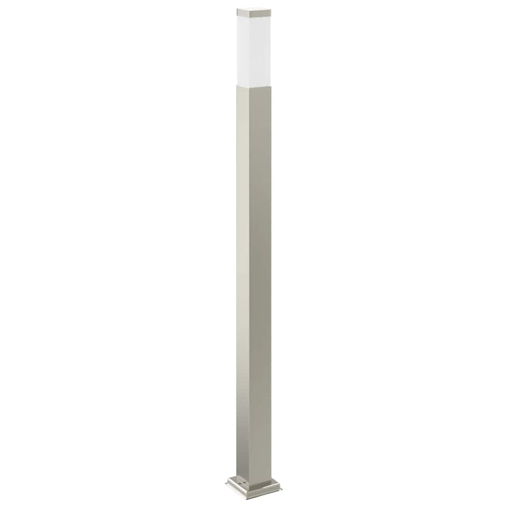 Bolderarmatuur met sensor en stopcontact 110 cm roestvrij staal IP44