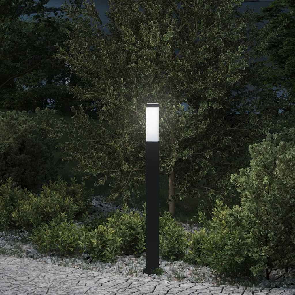 Bolderverlichting 80 cm Zwart IP44