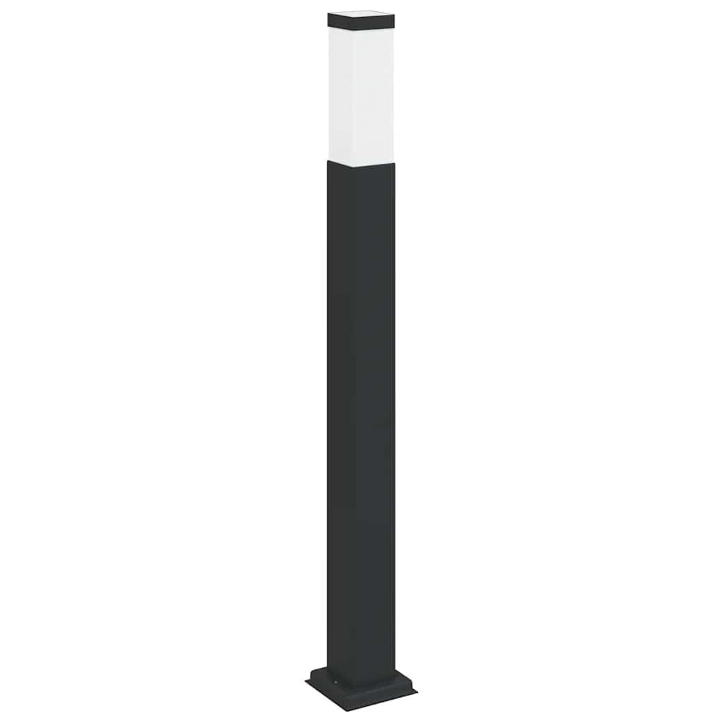 Bolderverlichting 3 stuks 80 cm Zwart IP44
