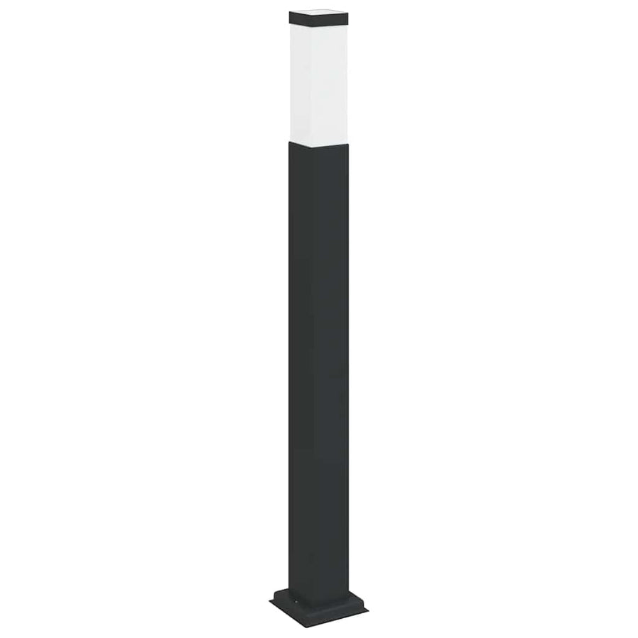 Bolderverlichting 3 stuks 80 cm Zwart IP44