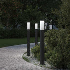 Bolderverlichting 3 stuks 80 cm Zwart IP44