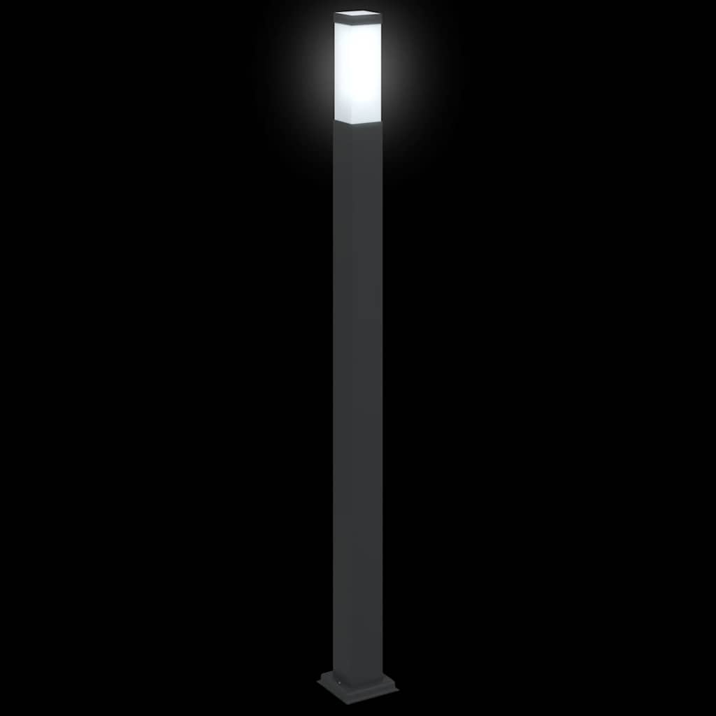 Bolderverlichting 3 stuks 110 cm Zwart IP44