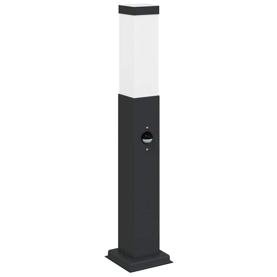 Bolderverlichting met sensor 50 cm zwart IP44