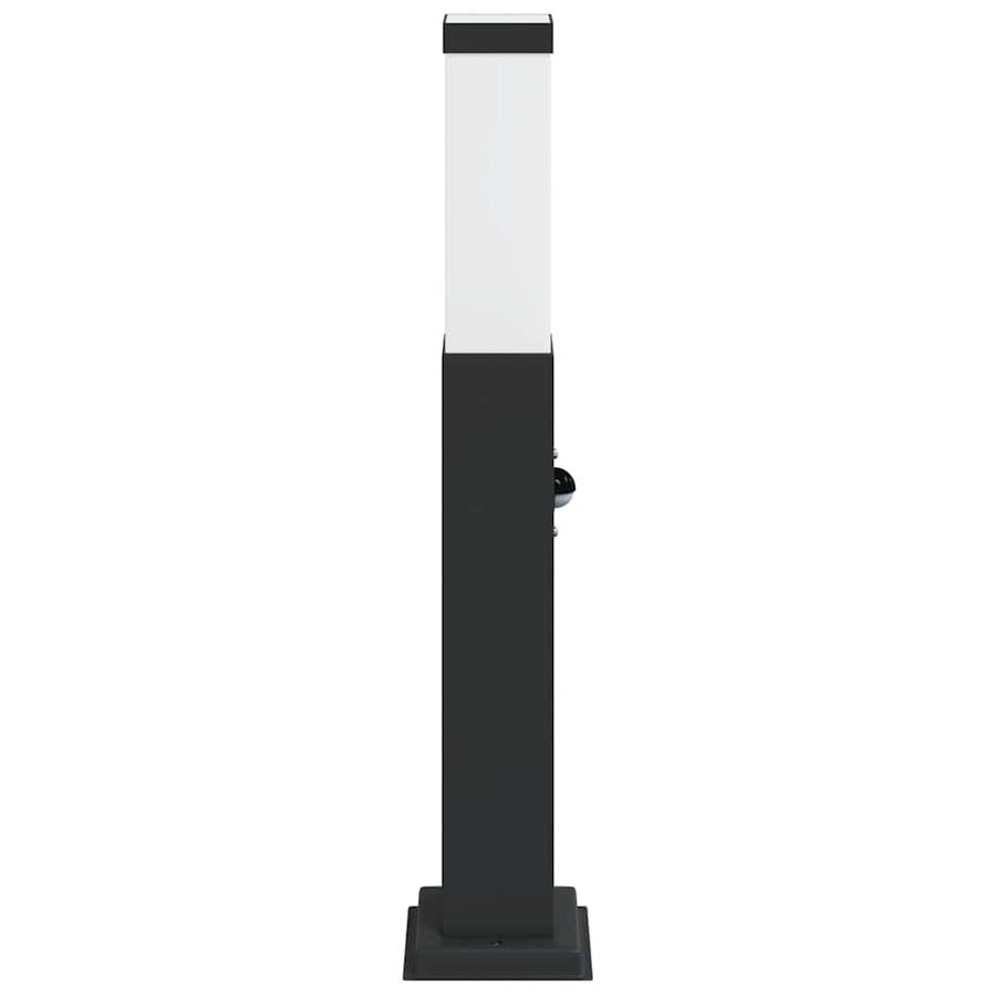 Bolderverlichting met sensor 50 cm zwart IP44