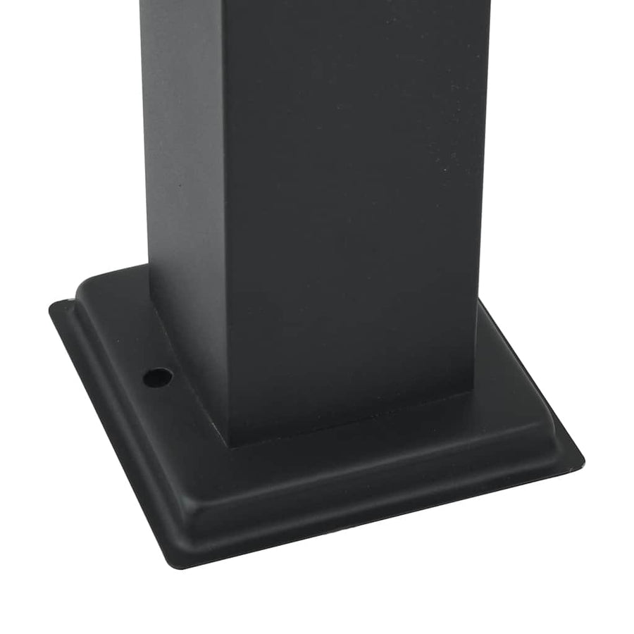 Bolderverlichting met sensor 50 cm zwart IP44