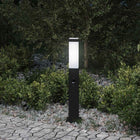 Bolderverlichting met sensor 50 cm zwart IP44