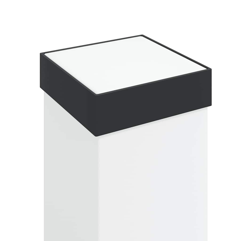 Bolderverlichting met sensor 3 stuks 80 cm Zwart IP44