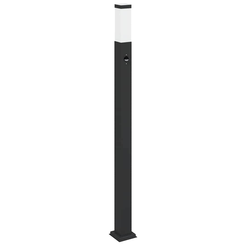 Bolderverlichting met sensor 110 cm zwart IP44