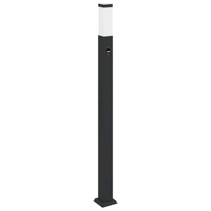 Bolderverlichting met sensor 110 cm zwart IP44