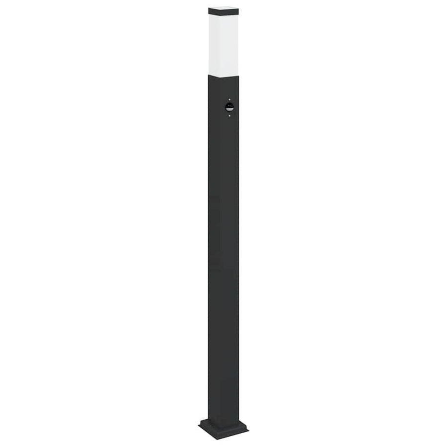 Bolderverlichting met sensor 110 cm zwart IP44