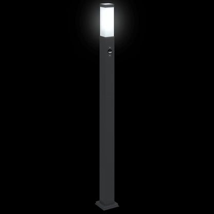 Bolderverlichting met sensor 110 cm zwart IP44