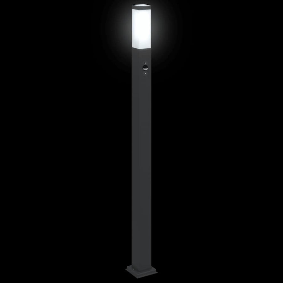 Bolderverlichting met sensor 110 cm zwart IP44