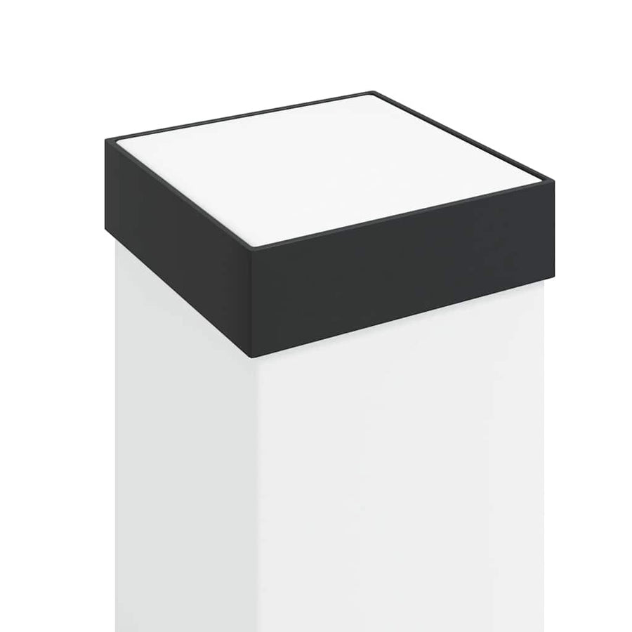 Bolderverlichting met sensor 3 stuks 110 cm Zwart IP44