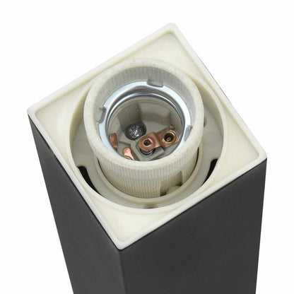 Bolderverlichting met sensor 3 stuks 110 cm Zwart IP44