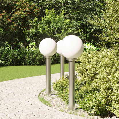 Bolderverlichting 3 stuks 80 cm RVS IP44