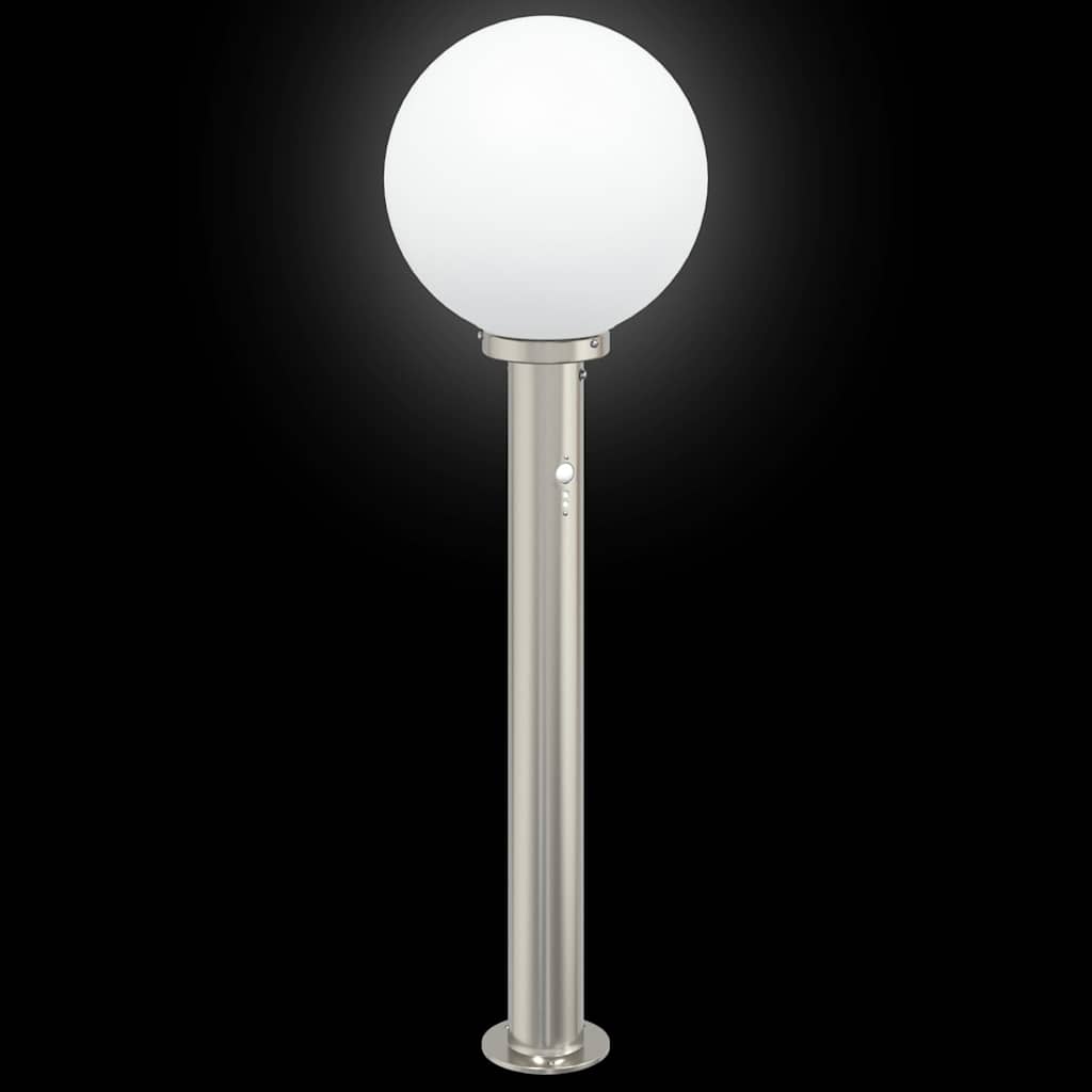 Bolderverlichting met sensor 80 cm RVS IP44