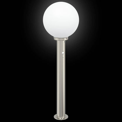 Bolderverlichting met sensor 80 cm RVS IP44