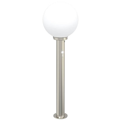 Bolderverlichting met sensor 3 stuks 80 cm RVS IP44