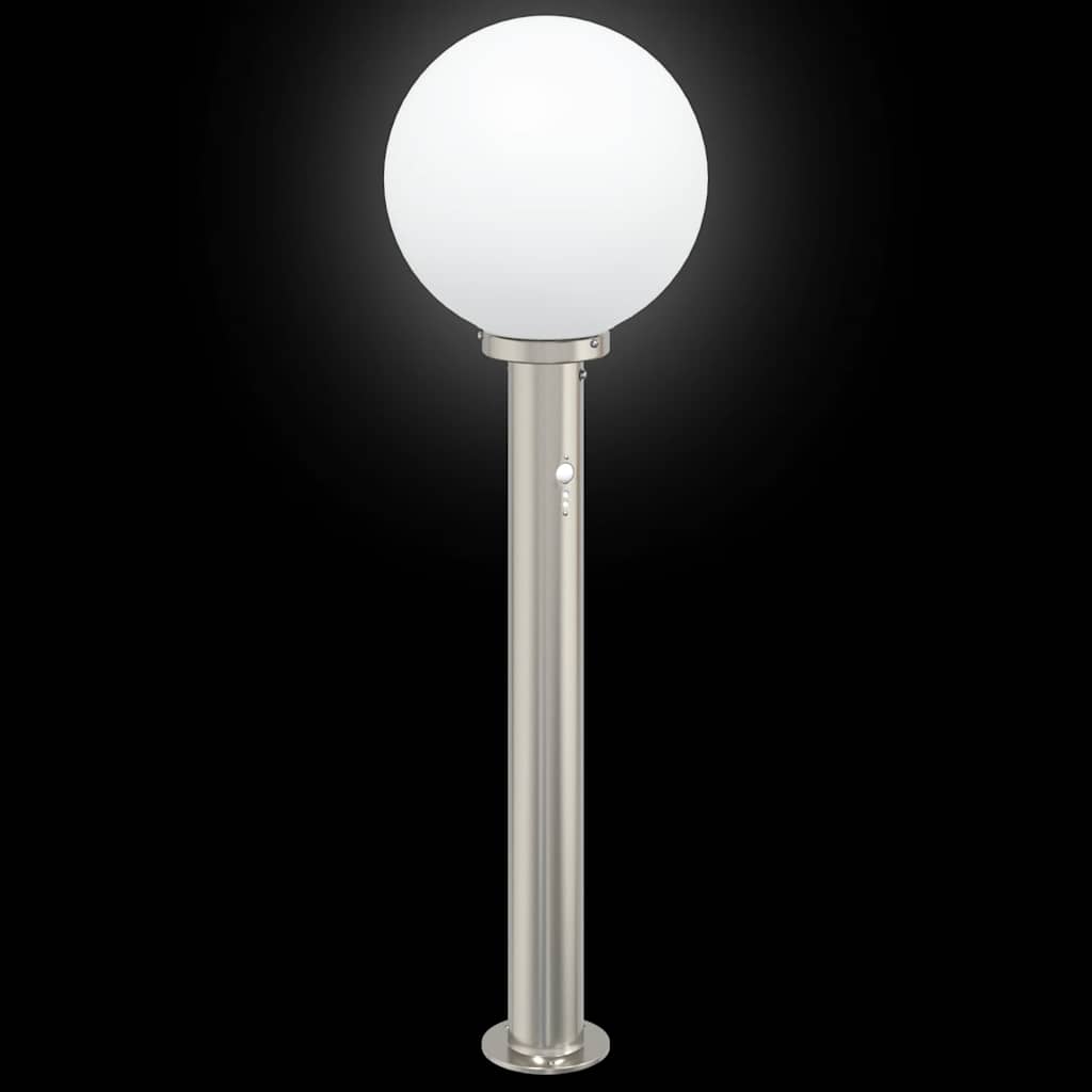 Bolderverlichting met sensor 3 stuks 80 cm RVS IP44