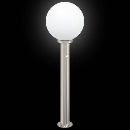Bolderverlichting met sensor 3 stuks 80 cm RVS IP44
