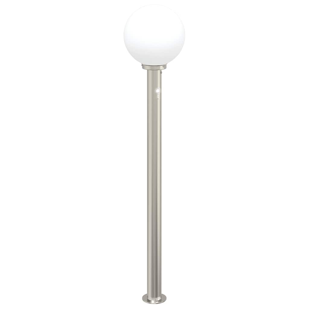 Bolderverlichting met sensor 120 cm roestvrij staal IP44