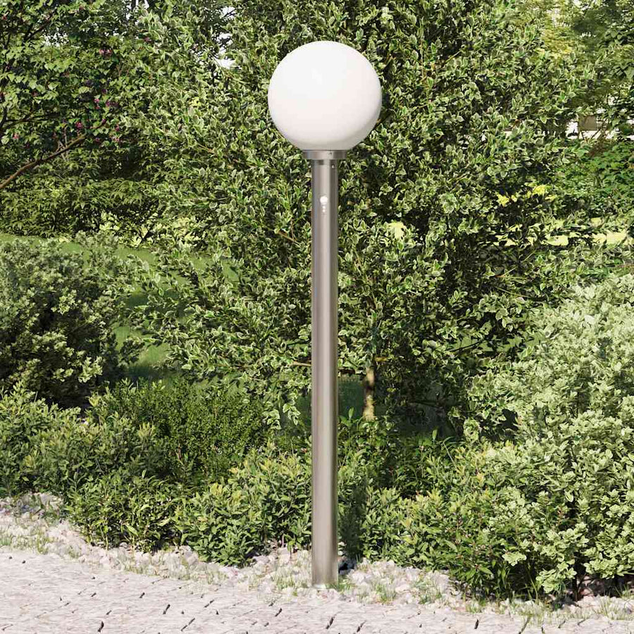Bolderverlichting met sensor 120 cm roestvrij staal IP44